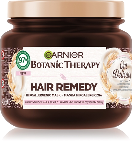 Garnier Botanic Therapy Hair Remedy maska nawilżająca do włosów do skóry wrażliwej