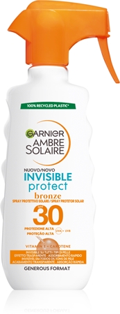 Garnier Ambre Solaire Invisible Protect spray protettivo per l’esposizione al sole