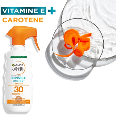 Garnier Ambre Solaire Invisible Protect spray protettivo per l’esposizione al sole