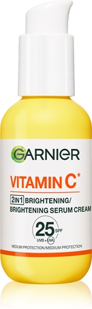 Garnier Vitamin C sérum crème pour une peau lumineuse