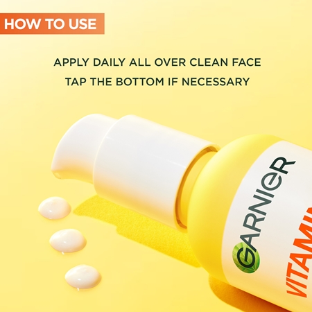 Garnier Vitamin C sérum crème pour une peau lumineuse