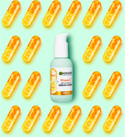 Garnier Skin Naturals Vitamin C Krēmveida serums ar izgaismojošu efektu