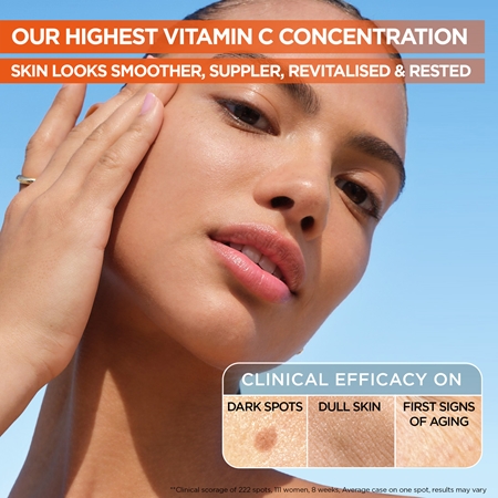 Garnier Skin Naturals Vitamin C rozjasňující noční sérum s 10 % čistého vitamínu C