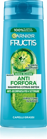 Garnier Fructis Antidandruff champú para cabello graso anticaspa