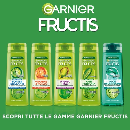 Garnier Fructis Forti & Brillanti shampoo per capelli più forti e luminosi