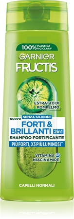 Garnier Fructis Strength & Shine champô para reforçar e dar brilho ao cabelo