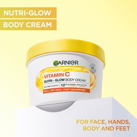 Garnier Body SuperFood aufhellende Körpercreme mit Vitamin C