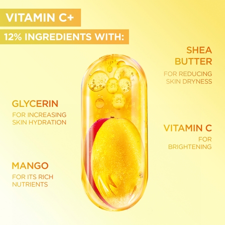 Garnier Body SuperFood aufhellende Körpercreme mit Vitamin C
