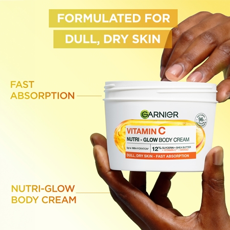 Garnier Body SuperFood aufhellende Körpercreme mit Vitamin C