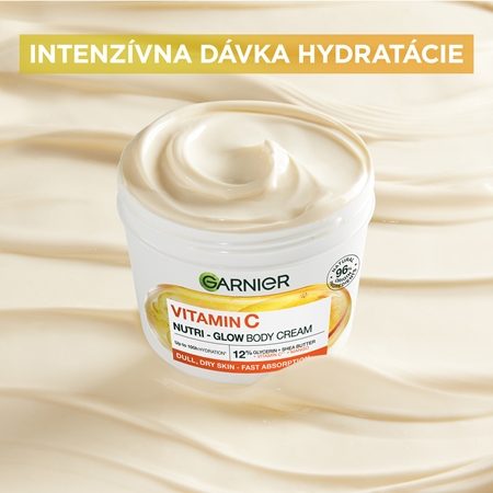Garnier Body SuperFood rozjasňujúci telový krém s vitamínom C