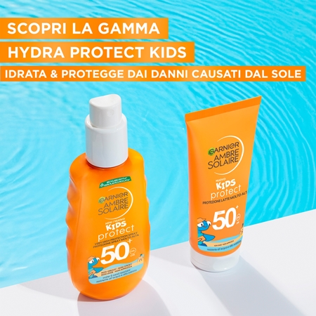 Garnier Ambre Solaire Kids spray protettivo per bambini resistente all'acqua