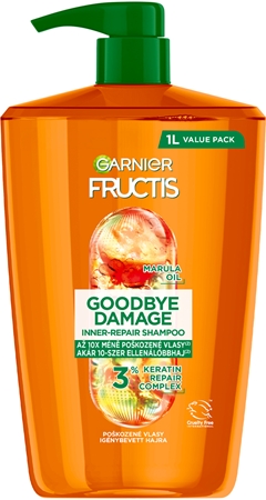Garnier Fructis Goodbye Damage vahvistava shampoo vaurioituneille hiuksille