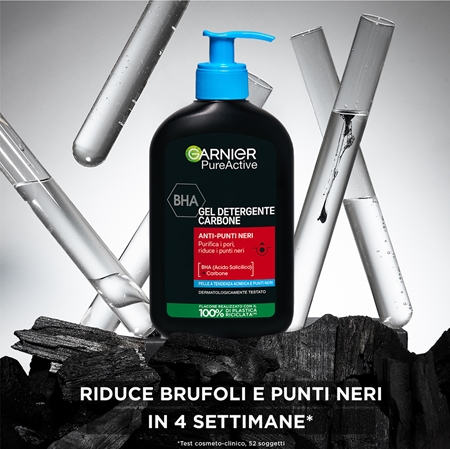 Garnier Pure Active Carbone gel detergente contro i punti neri