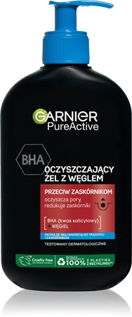 Garnier Pure Active Charcoal Attīroša želeja pret pinnēm