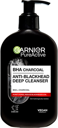 Garnier Pure Active Charcoal καθαριστικό τζελ προσώπου με ενεργό άνθρακα