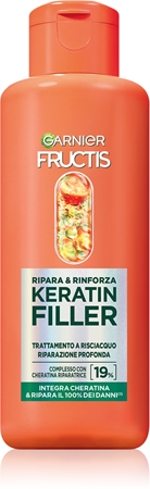 Garnier Fructis Keratin Filler tratamento intensivo para cabelo danificado
