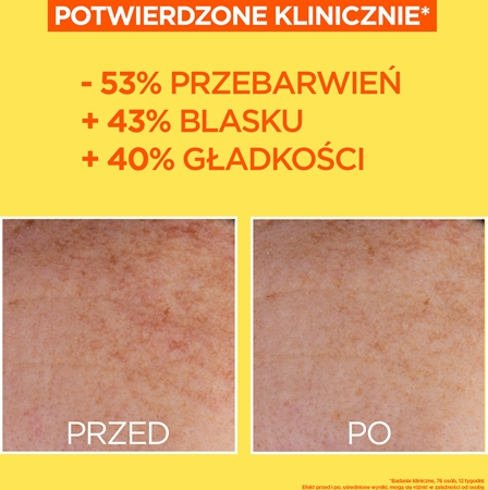Garnier Skin Naturals Vitamin C Niewidoczny fluid rozświetlający SPF 50+