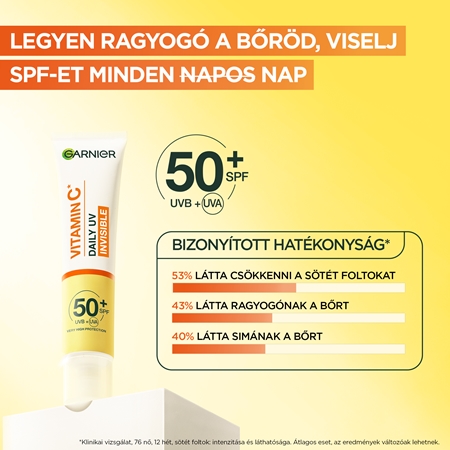 Garnier Vitamin C élénkítő fluid SPF 50+