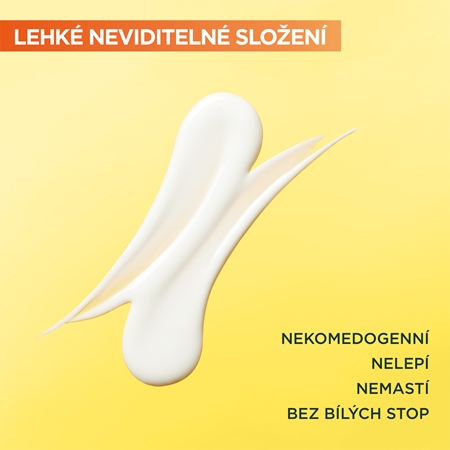 Garnier Skin Naturals Vitamin C Invisible denní rozjasňující UV fluid SPF 50+
