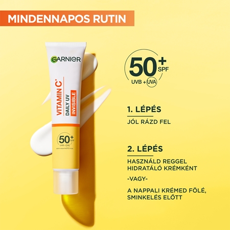 Garnier Vitamin C élénkítő fluid SPF 50+