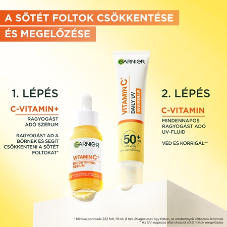 Garnier Vitamin C élénkítő fluid SPF 50+