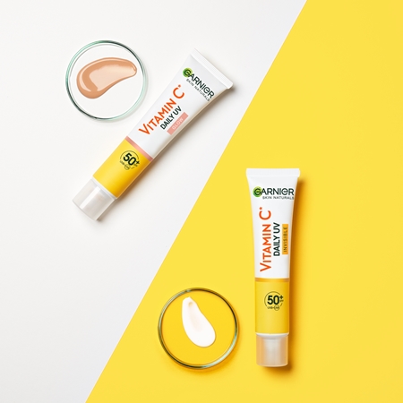 Garnier Skin Active Vitamin C Invisible lozione illuminante SPF 50+