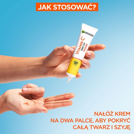 Garnier Vitamina C Daily UV nadający blask fluid rozświetlający SPF 50+