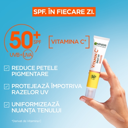 Garnier Vitamin C fluid radiant SPF 50+