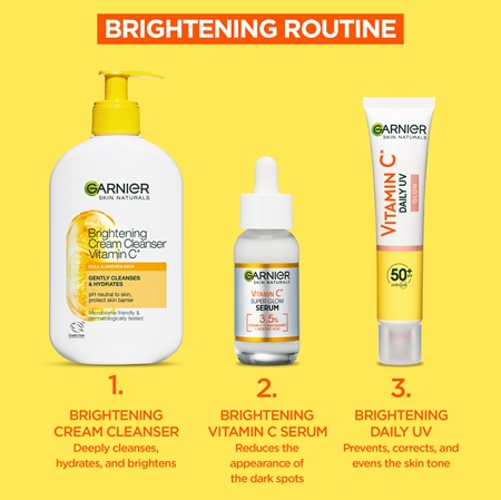 Garnier Skin Naturals Vitamin C Glow loción iluminadora SPF 50+