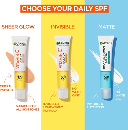 Garnier Vitamin C Radiance Fluid SPF 50+