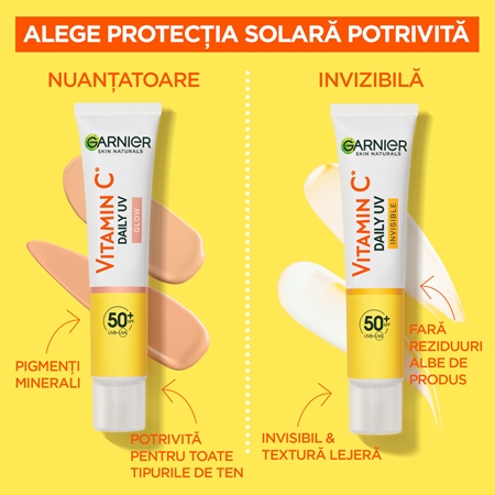Garnier Vitamin C fluid radiant SPF 50+