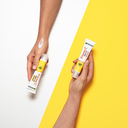 Garnier Skin Active Vitamin C Glow lozione illuminante SPF 50+