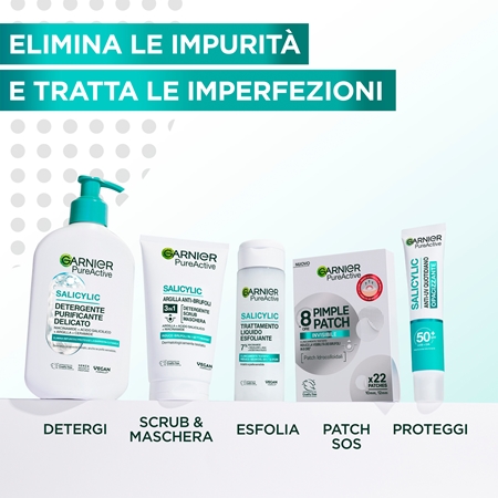 Garnier Pure Active Pimple Patch conjunto de adesivos gel cremoso matificante
