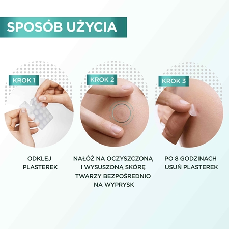 Garnier Pure Active Pimple Patch plastry dla skóry problematycznej przeciw trądzikowi