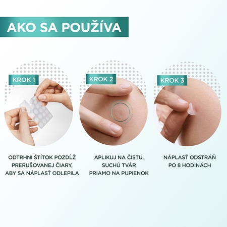 Garnier Pure Active Pimple Patch náplasti na problematickú pleť proti akné