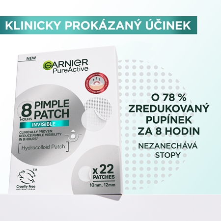 Garnier Pure Active Pimple Patch náplasti na problematickou pleť proti akné