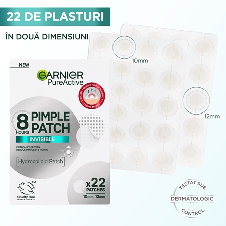 Garnier Pure Active Pimple Patch plasturi pentru piele problematică impotriva acneei