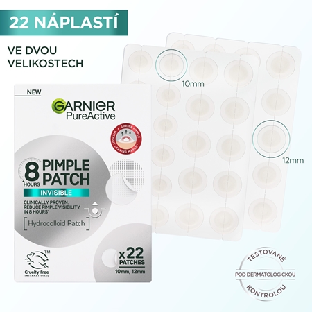 Garnier Pure Active Pimple Patch náplasti na problematickou pleť proti akné