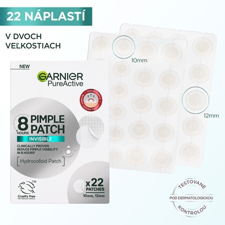Garnier Pure Active Pimple Patch náplasti na problematickú pleť proti akné
