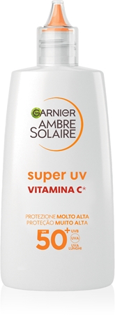 Garnier Ambre Solaire Super UV fluido de proteção leve contra manchas escuras com vitamina C
