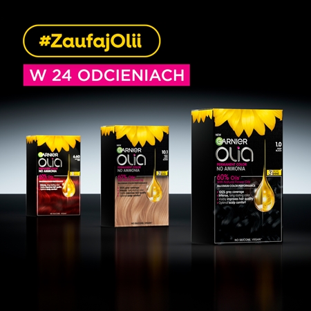Garnier Olia Big Kit trwała farba do włosów