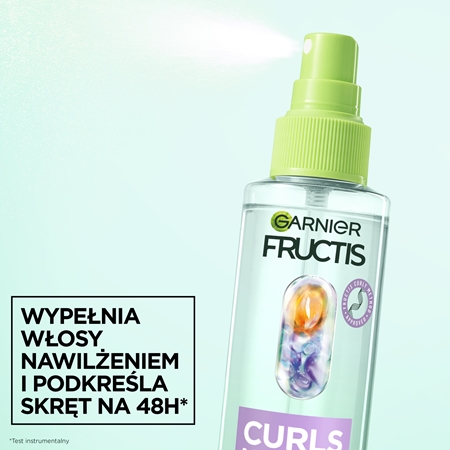 Garnier Fructis Curls Method nawilżający spray do włosów do włosów kręconych i falowanych