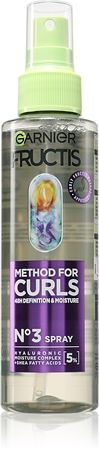 Garnier Fructis Curls Method spray hidratante para cabelo para cabelos ondulados e encaracolados