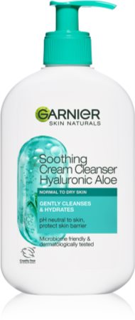 Garnier Skin Naturals Hyaluronic Aloe creme de limpeza apaziguador com ácido hialurónico