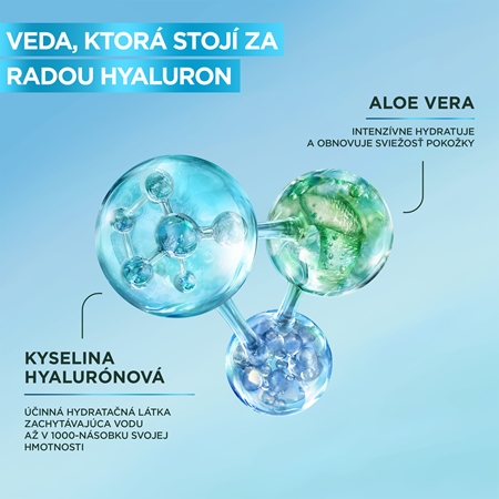 Garnier Skin Naturals Hyaluronic Aloe upokojujúci čistiaci krém s kyselinou hyalurónovou