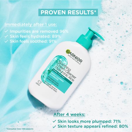 Garnier cleanser online and toner