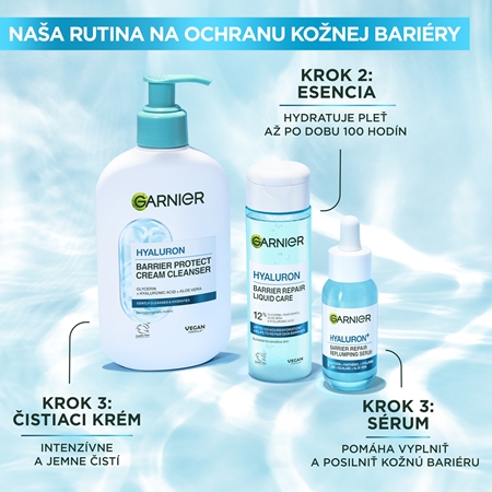 Garnier Skin Naturals Hyaluronic Aloe upokojujúci čistiaci krém s kyselinou hyalurónovou