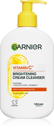 Garnier Pure Active Vitamin C Cleansing Cream with brightening effect