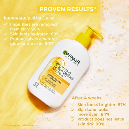 Garnier Skin Naturals Vitamin C Reinigungscreme mit Vitamin C