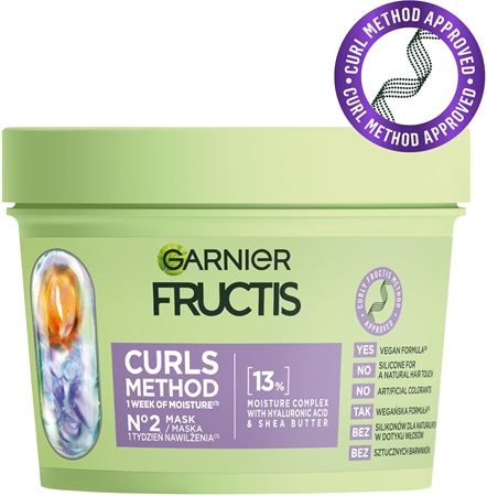 Garnier Fructis Curls Method Masca hidratanta par pentru par ondulat si cret